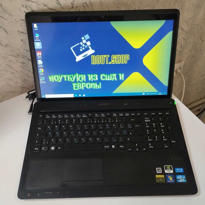 Ноутбук Sony VAIO PCG-813| 16.4 IPS FHD| 4 ядра |видео 1 гб |8/128 SSD
