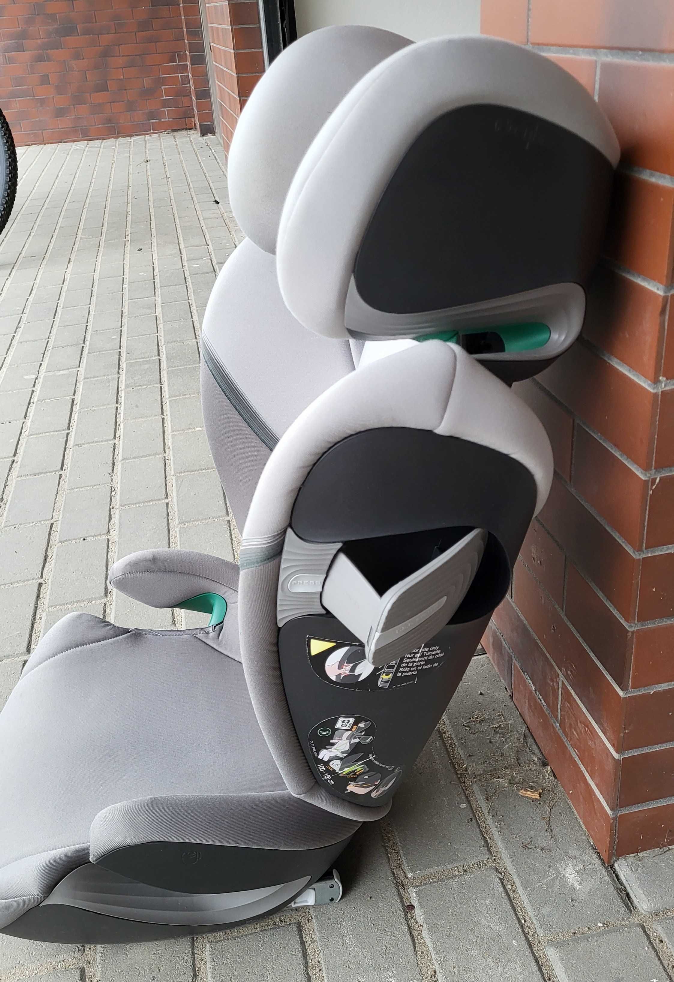 Cybex Solution S i-Fix – fotelik samochodowy 15-36 kg - Soho Grey nr 1