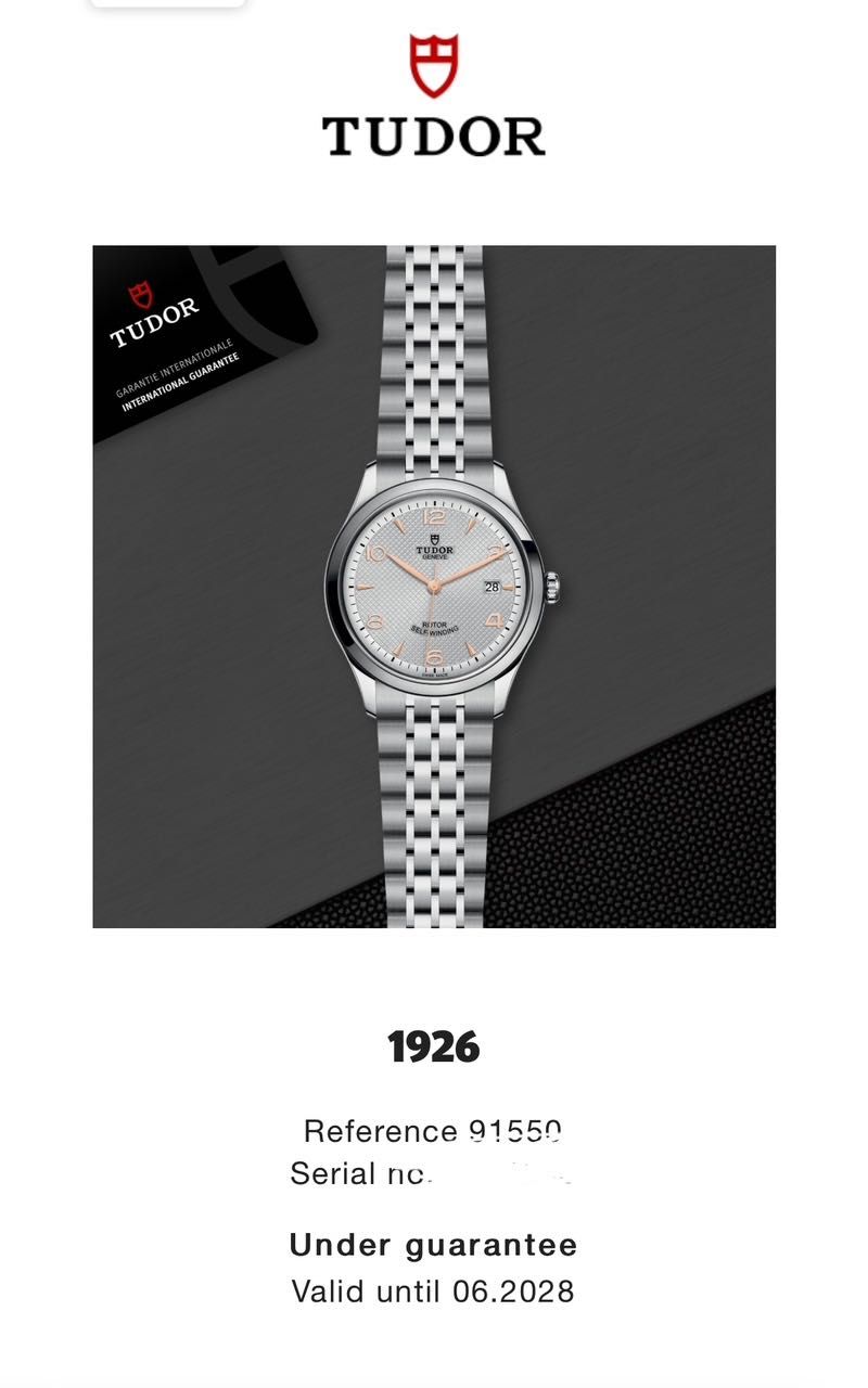 Zegarek automatyczny Tudor 1926 (podmarka Rolex)