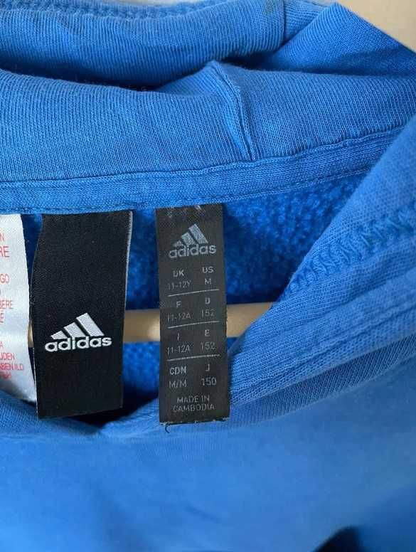 Bluza chłopięca z kapturem Adidas 152cm