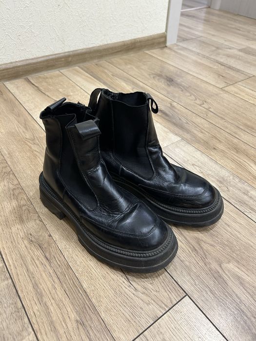 Зимові черевики з екошкіри