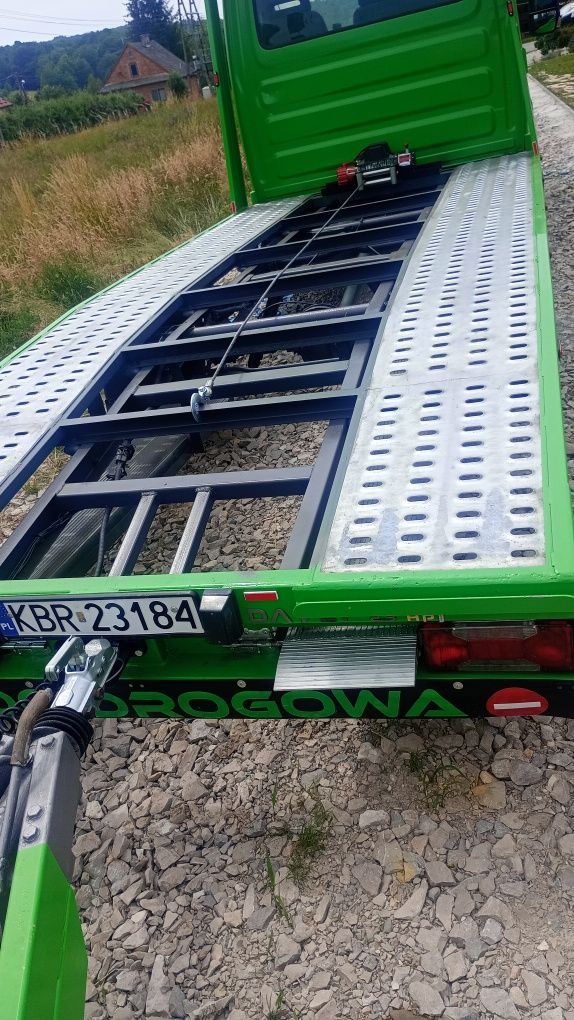 Iveco daily pomoc drogowa nowy najazd oświetlenie LED 3.5 t hak