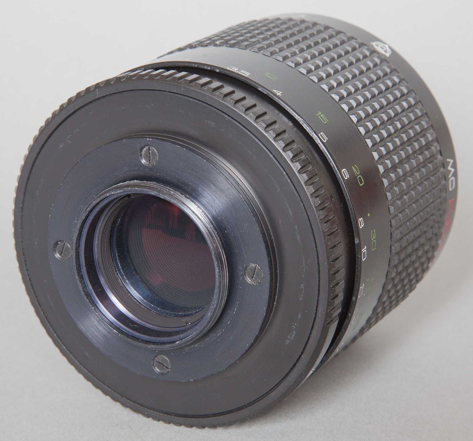 Ładny rzadki obiektyw lustrzany MC Rubinar Makro 300mm/4,5, gwint M42