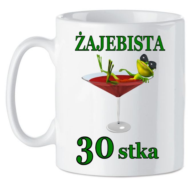 Zestaw Kubek Poduszka Na 30Stkę Prezent