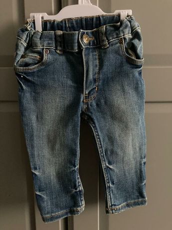 Nowe jeansy niemowlęce H&M 68cm