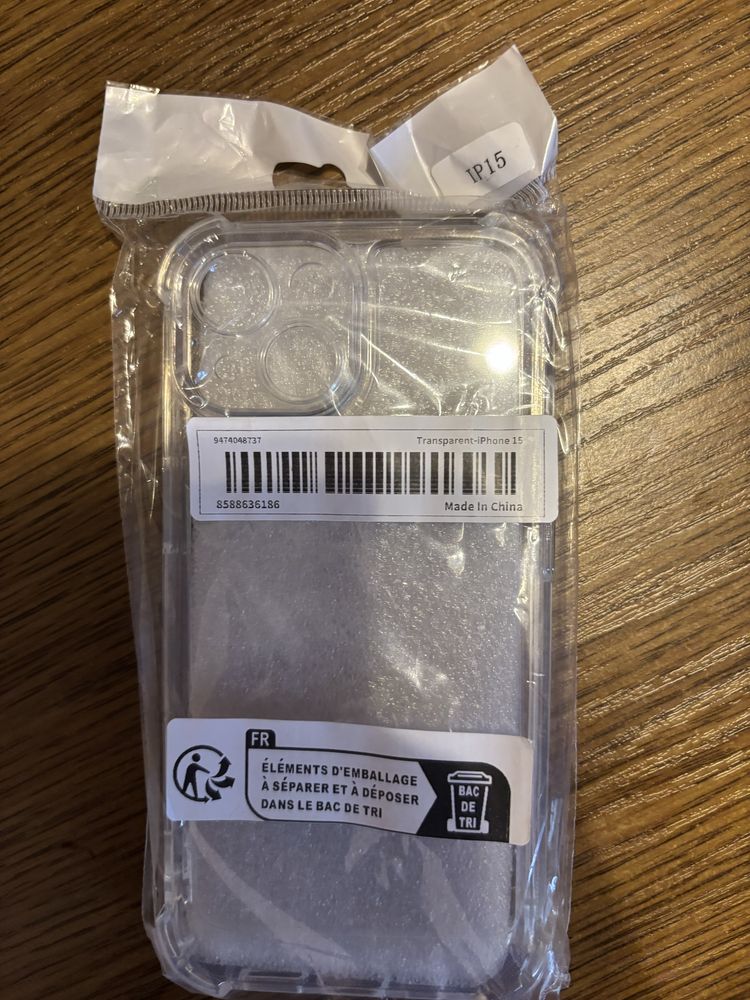 Etui iphone 15 zestaw 5 sztuk