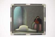JESUS LEUUS - "Sueno" 1969 pintura original