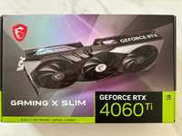 Karta Graficzna MSI GeForce RTX 4060 Ti Gaming X SLIM 16GB GDDR6