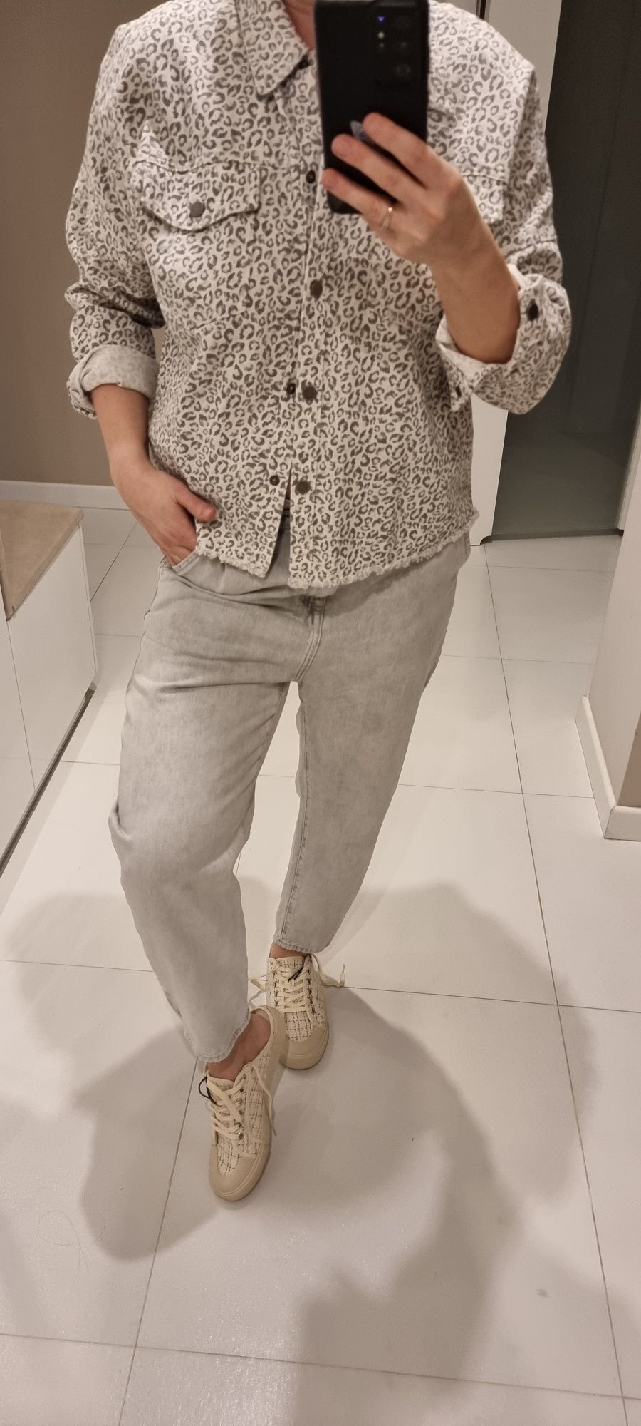 Koszula jeansowa Zara rozm s