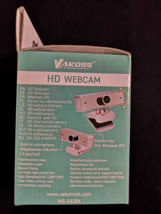 Kamera internetowa Vakoss WS-3328X