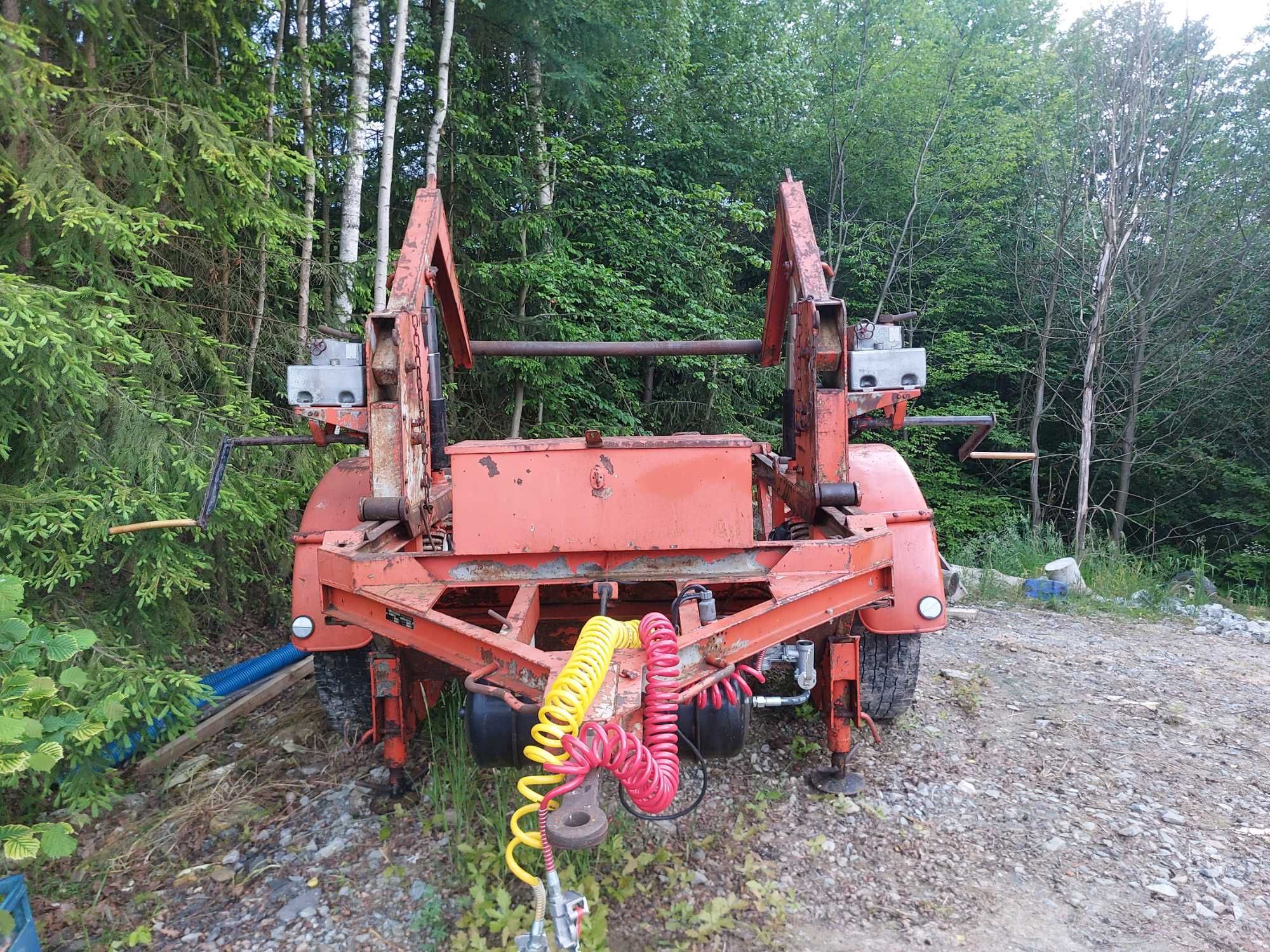 Przyczepa kablowa ciężarowa dhl dmc 5200kg