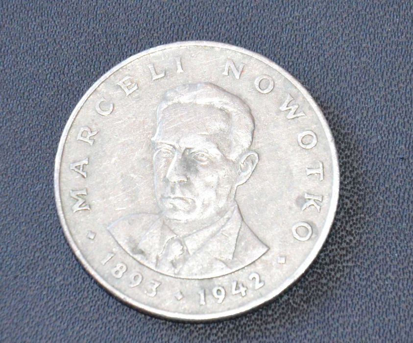 Moneta 20zł Marceli Nowotko
