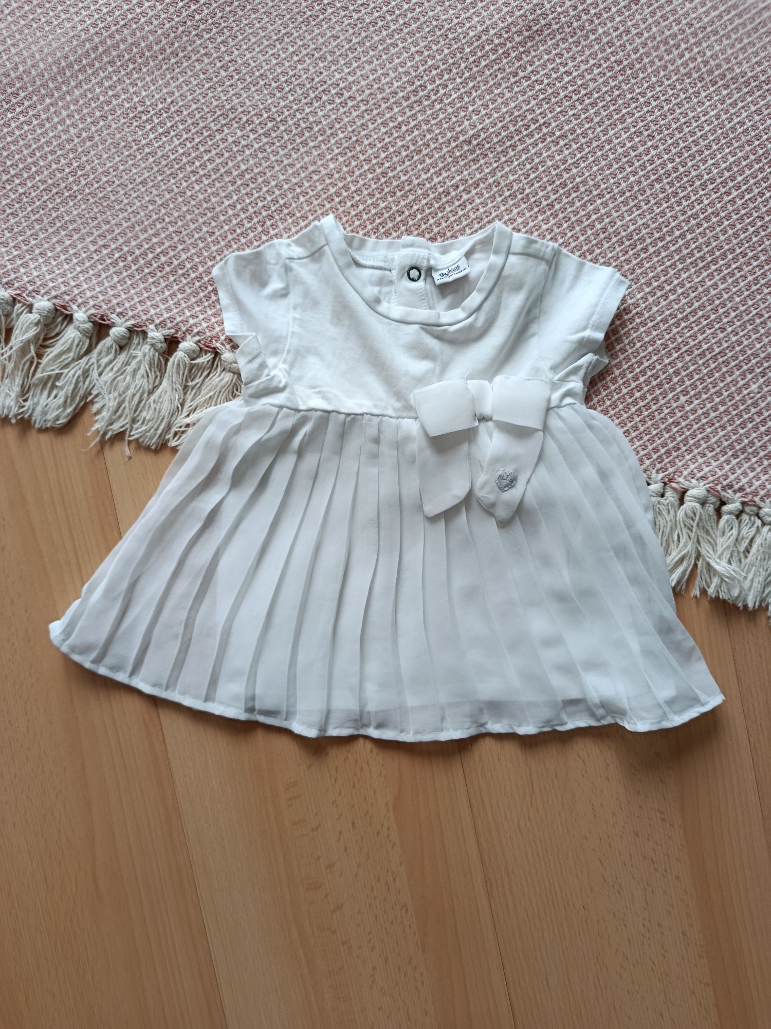 Biała sukienka blukids 62