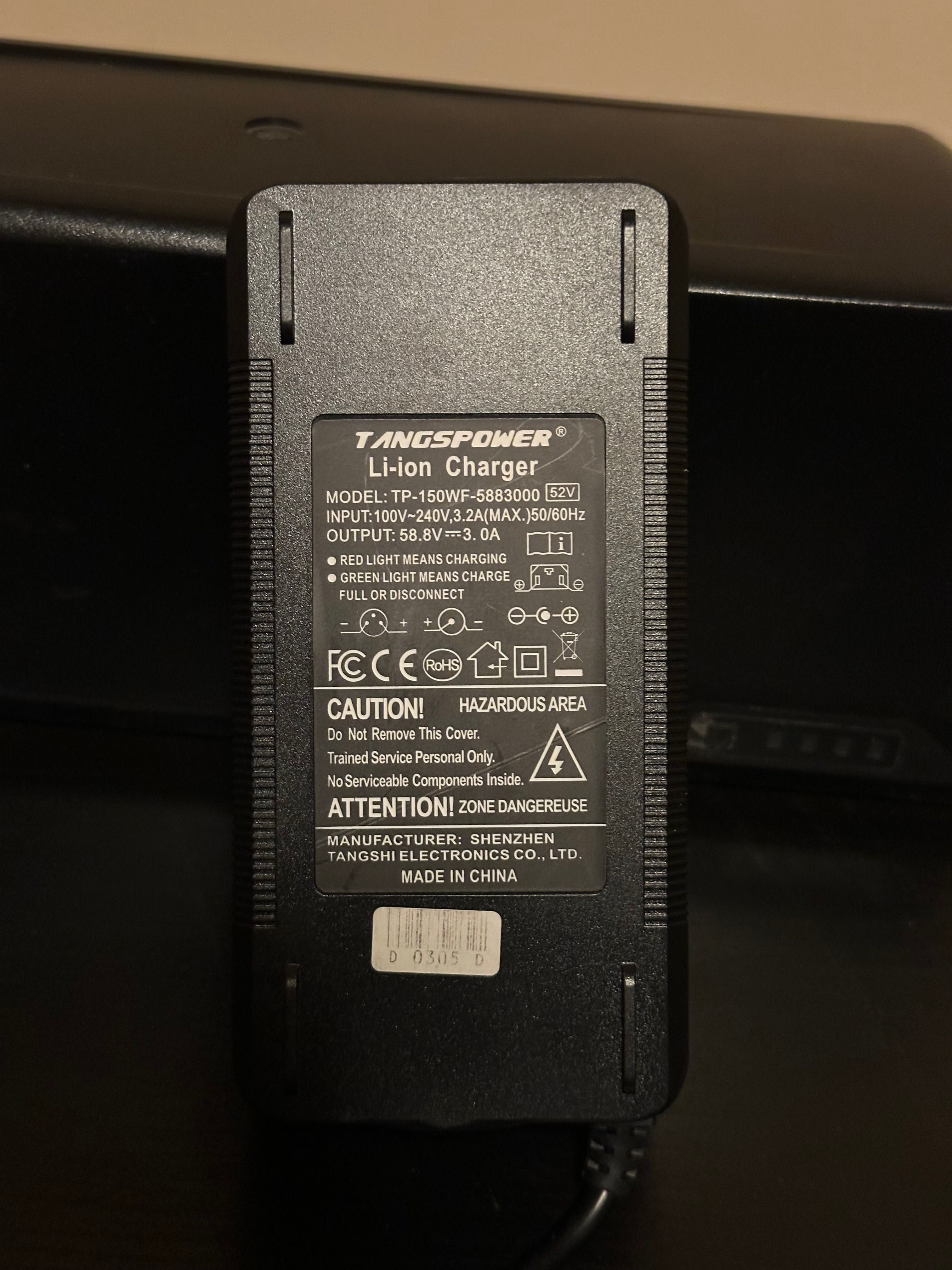 Zestaw do konwersji na rower elektryczny  ToSeven DM01 52V 19.2Ah