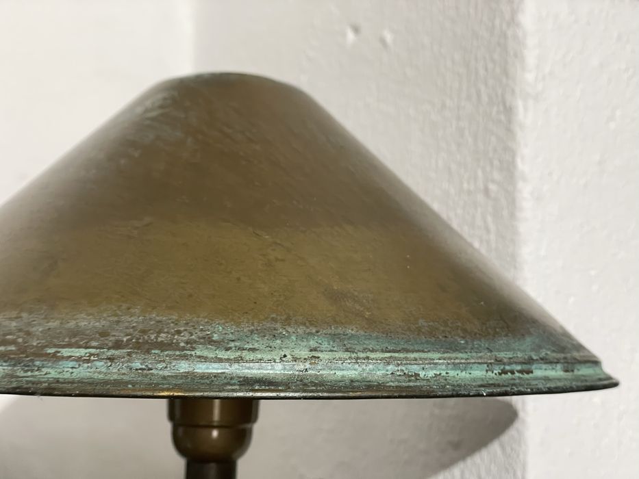 Candeeiro em latão, vintage