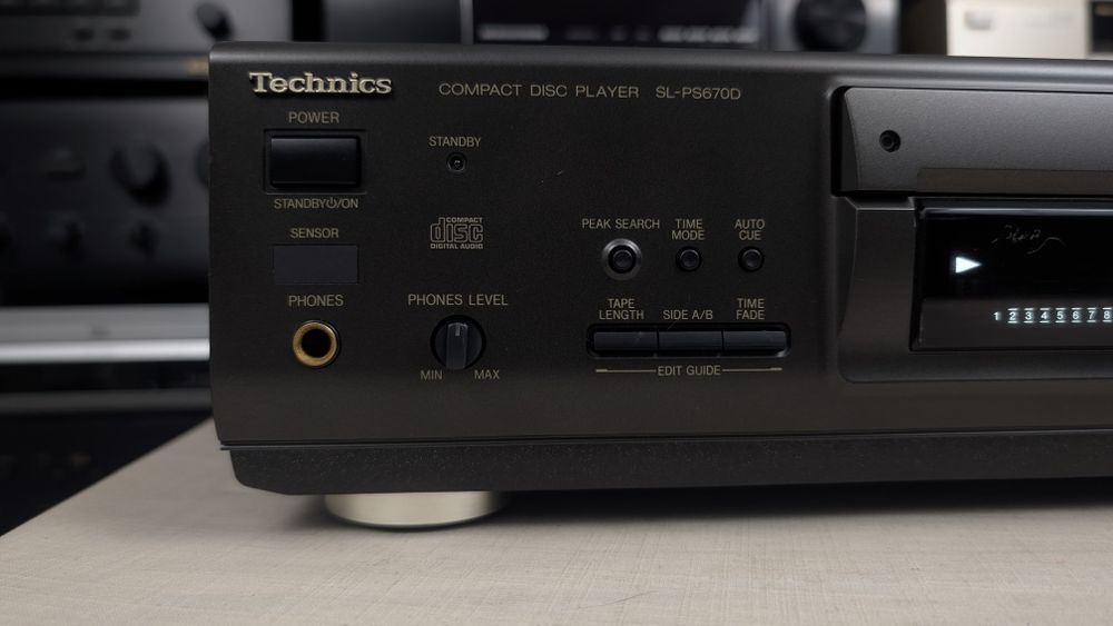 Technics SL-PS670D Wysokiej klasy odtwarzacz płyt CD