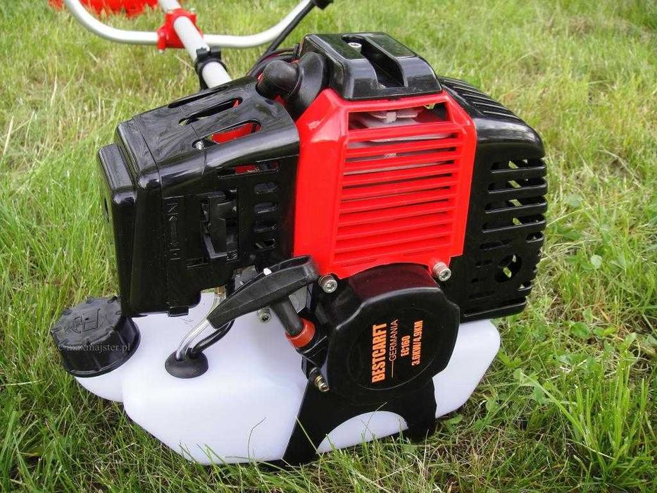 Kosa spalinowa Bestcraft 4,9 KM + 6 szpul + nóż + 3 x tarcze + szelki