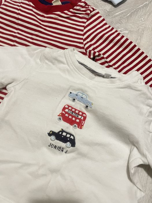 Koszulki bluzki z długim rękawem dla niemowlaka