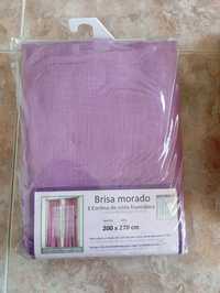 Cortinado Lilas Poliester