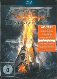 Accept - Symphonic Terror - 2CD + blu ray - Nowe!!!