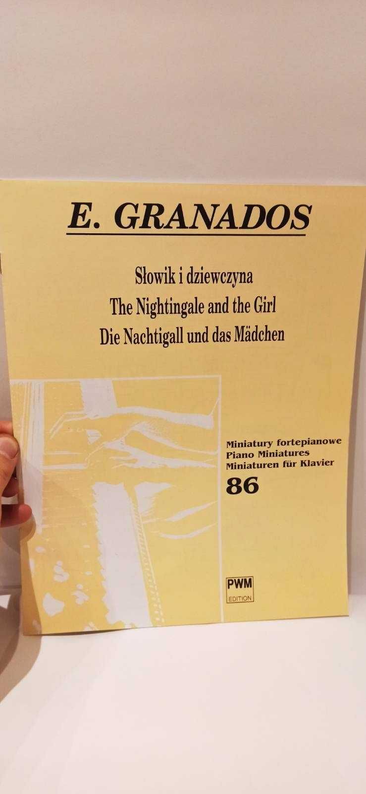 Miniatury fortepianowe 86 / Słowik i dziewczyna / E. Granados
