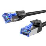 Kabel Ugreen NW153 Ethernet RJ45 Cat8 miedziany rdzeń 1.5m czarny