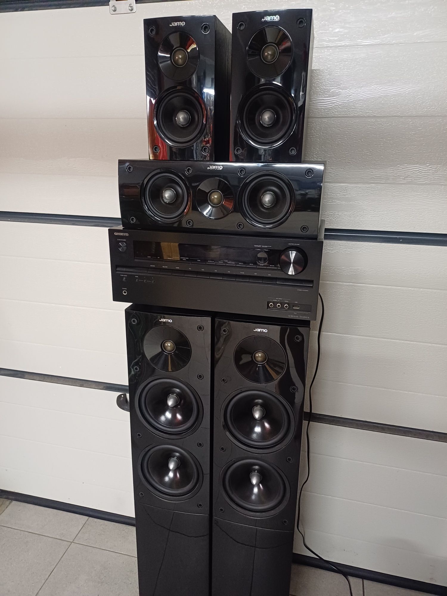 Zestaw Kina Jamo Onkyo 5.1