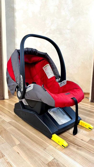 Автокрісло Peg-Perego Primo Viaggio червоне гр. 0+ 0-13 кг
