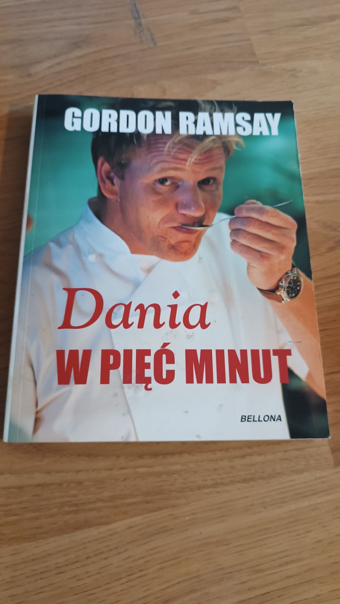 Książka Gordon ramsay dania w pieć minut