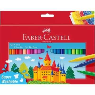 Flamastry Zamek 50 kol. FABER CASTELL