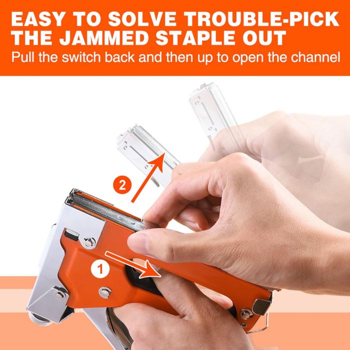 Zszywacz 3 w 1 plus 3000 zszywek