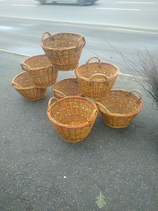 Корзины и верейки из лозы