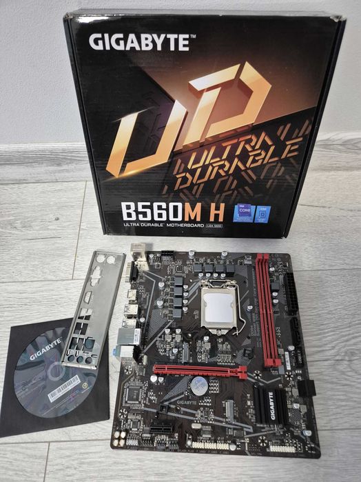 s1200 материнка mATX Gigabyte B560M H для 10-11 покоління. Trade-IN
