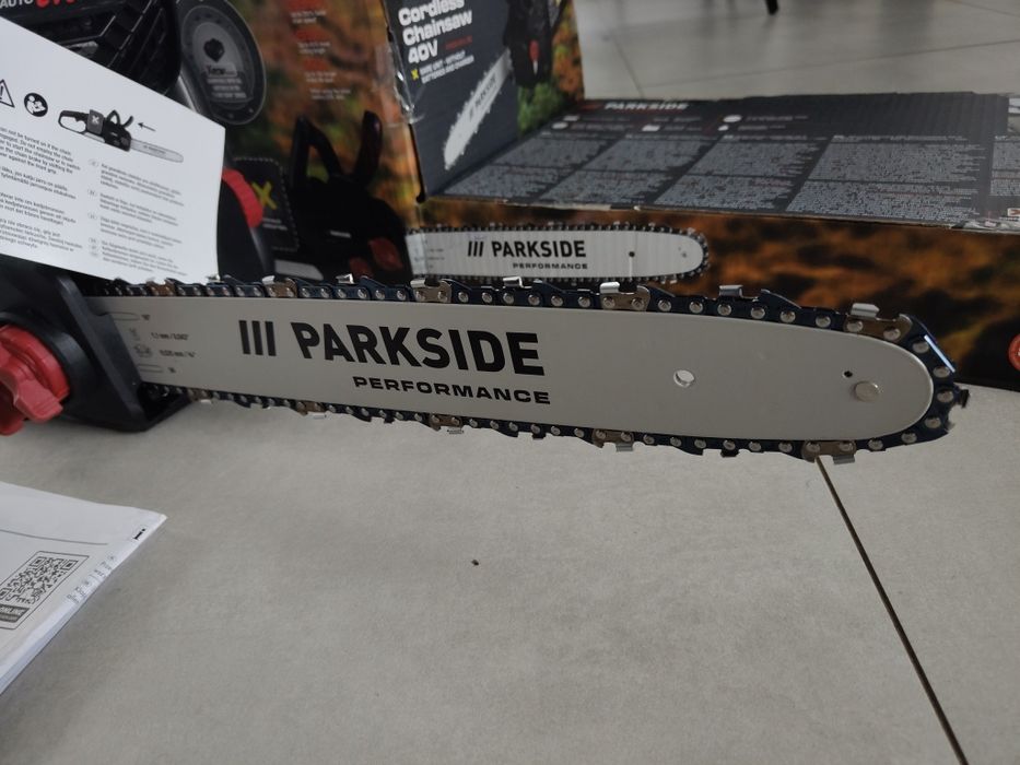 Parkside performance Akumatorowa Piła łańcuchowa 40V NOWA