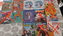 Livros escolares 5 ano conjunto manuais