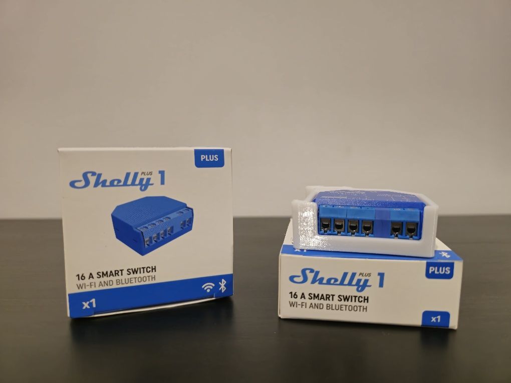 Suporte Shelly Calha DIN