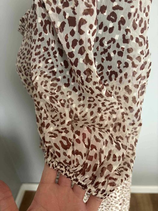 Sukienka w Panterkę – Romantyczny Styl Boho - Miss Selfridge - S/36