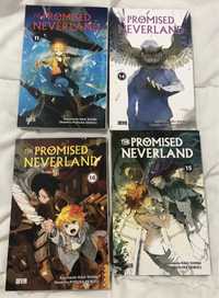 4 Livros de anime “The Promised Neverland”