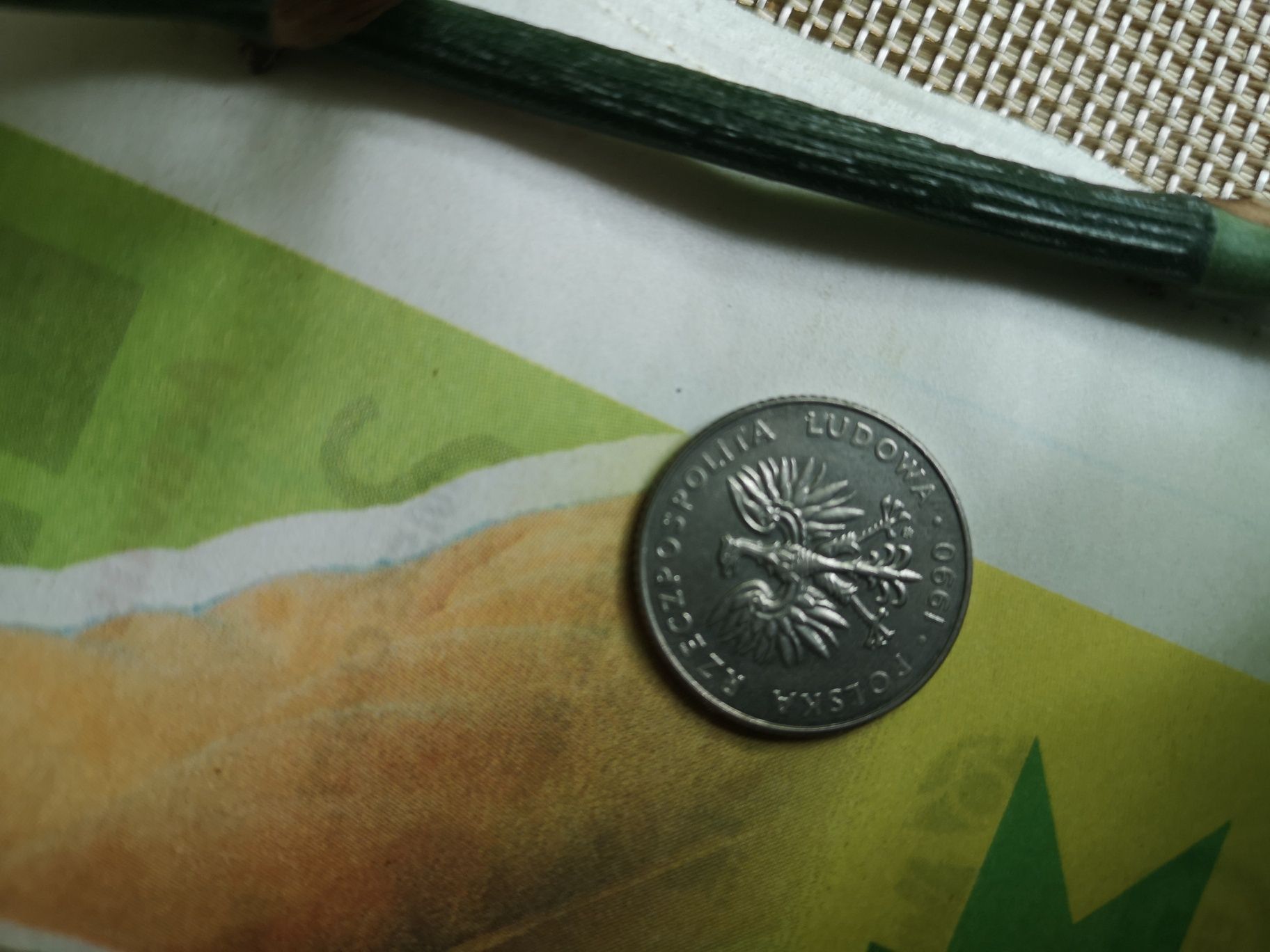 Moneta 20 zł z 1990 roku