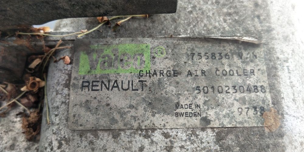 Радиатор интеркулера Renault Premium 5010230488