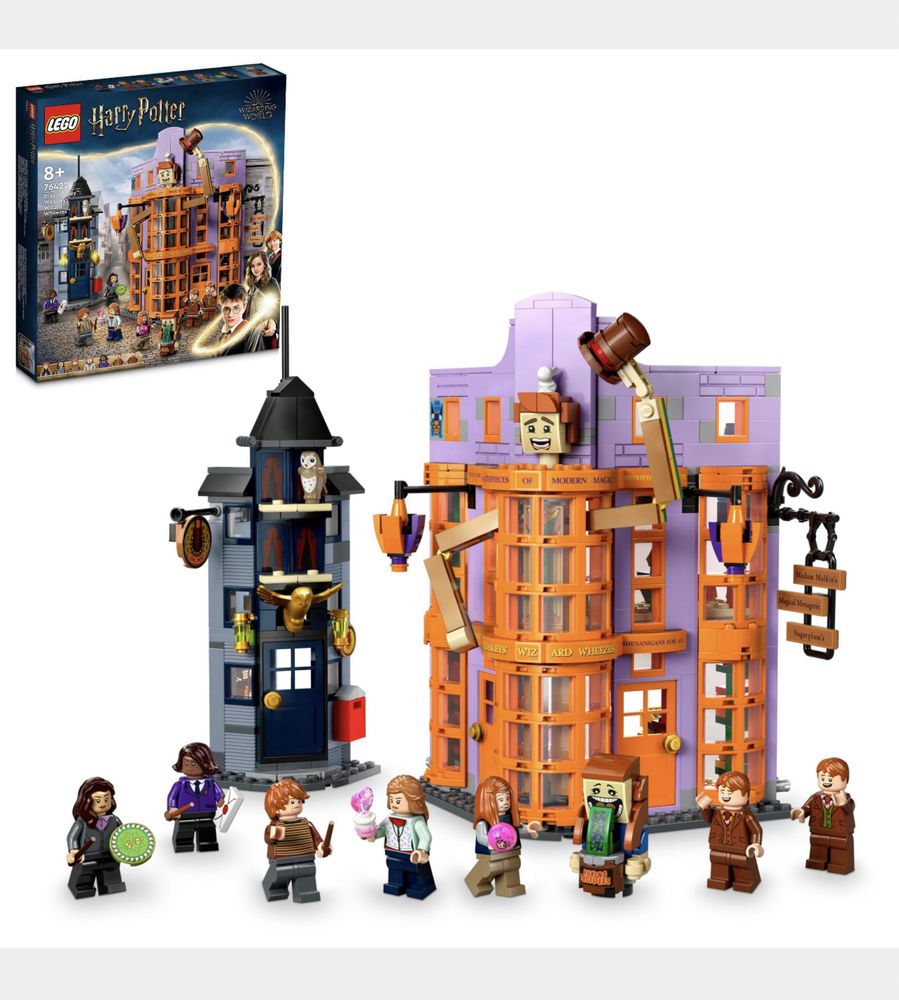 Lego Harry Potter 76422 Алея Діаґон: Відьмацькі витівки Візлів! New!
