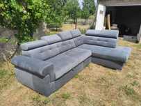 Sofa Narożnik Atlanta Szary