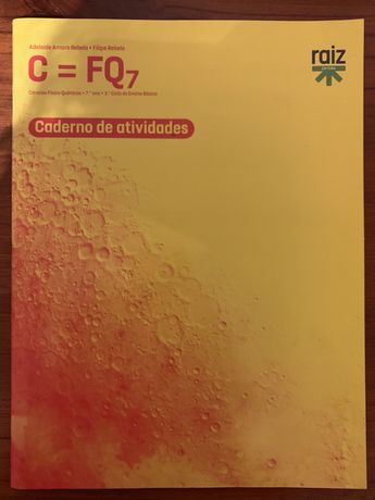 Livro do professor; caderno de atividades e laboratório: C=FQ7
