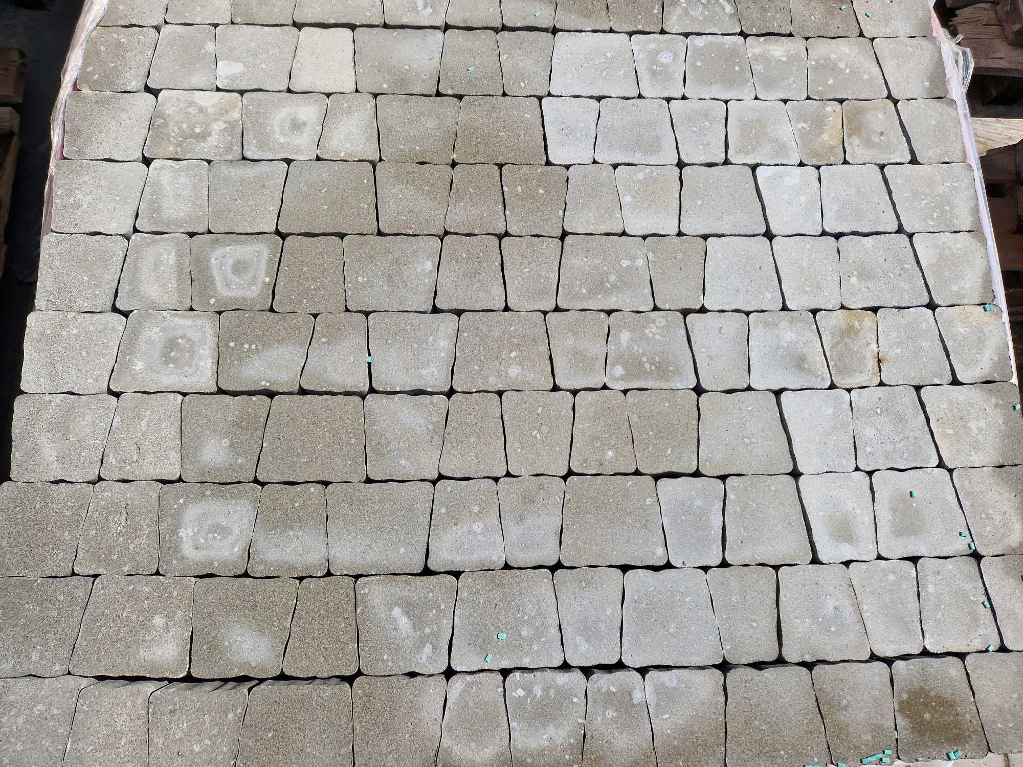 Kostka Brukowa Savona Klasyczna Szara 6 cm Trapez Podjazd II gatunek