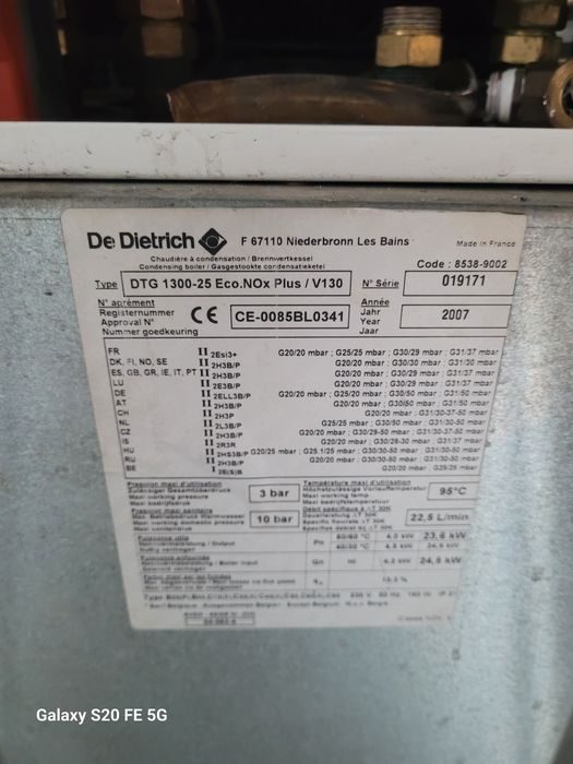 Kocioł gazowy De Dietrich DTG 1300-25