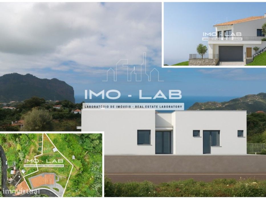 Terreno com 1440m2 Projecto Aprovado - Porto da Cruz - Ilha da Madeira