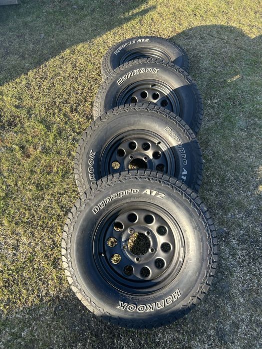 Koła - felgi 5x139.7 ; opony 235/75 R15 Hankook Dynapro AT2