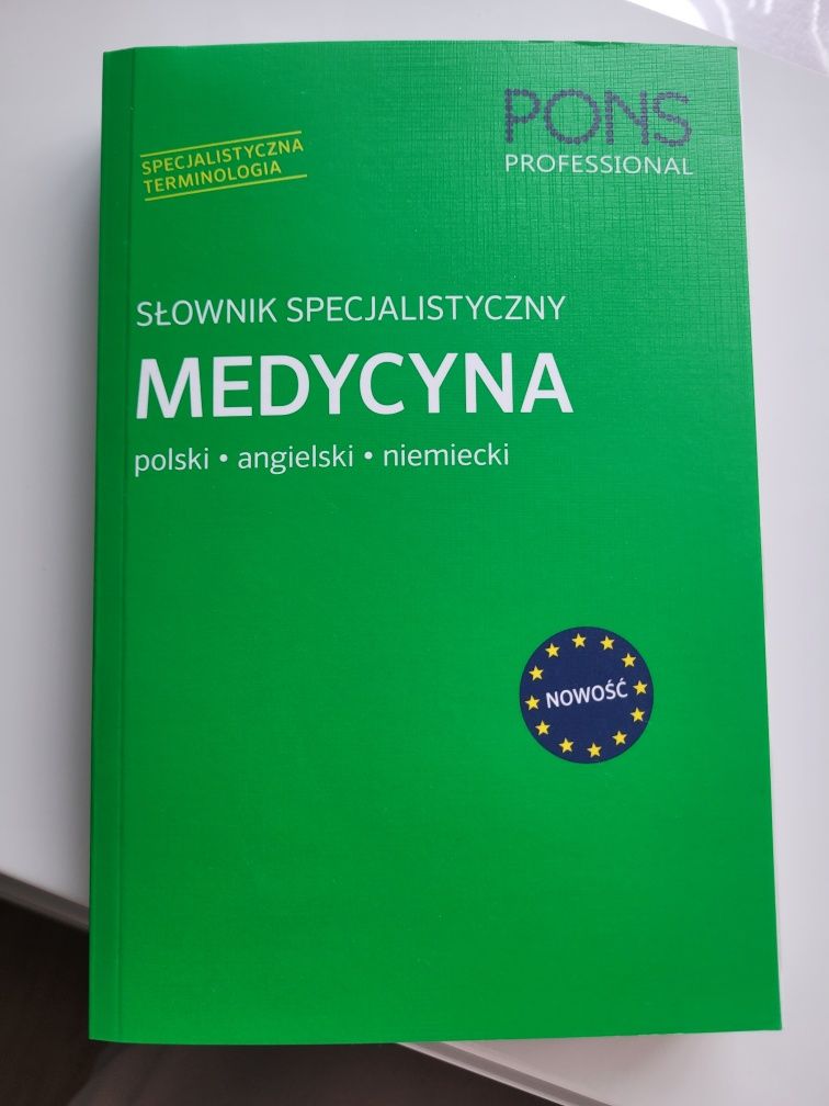 Słownik specjalistyczny polsko-niemiecko-angielski - MEDYCYNA