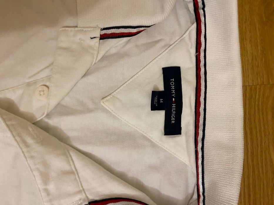 polo tommy branco