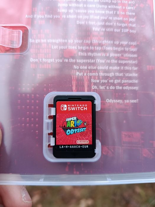 Гра на Nintendo switch Super Mario Odyssey